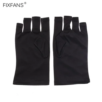 FIXFANS 1 Пара перчаток для защиты ногтей от ультрафиолета Перчатки для гелевого маникюра Инструменты для сушки ногтей Защищают руки от ультрафиолета